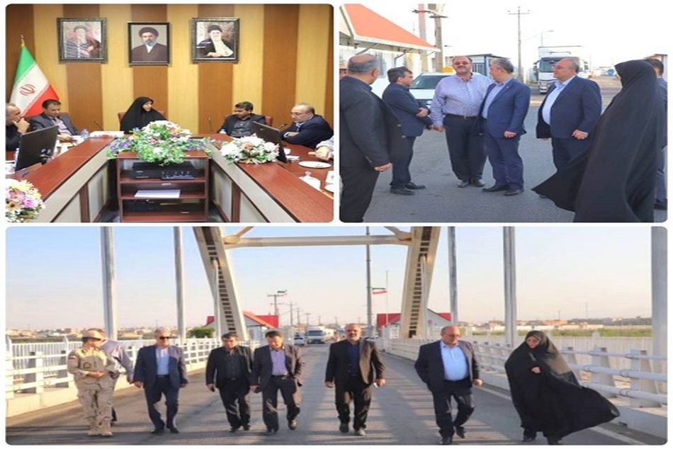 Senior Officials Inspect Poldasht Border Review Transit and Trade Challenges
