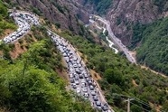 جاده چالوس از ساعت ۱۵ امروز یک طرفه می شود