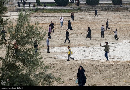 گزارش تصویری چشم نصف جهان به زاینده‌رود روشن شد (8)