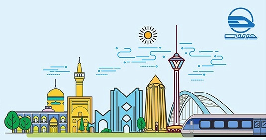 برنامه نوروزی حرکت قطارهای حومه ای راه آهن خراسان