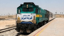 راه اندازی آزمایشی نخستین قطار مسافری قم - تبریز و بالعکس از مردادماه 