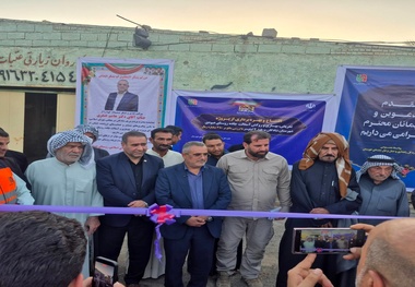 افتتاح و بهره برداری از پروژه تعریض، بهسازی و روکش آسفالت جاده روستایی عبودی شهرستان شادگان 