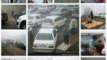 ◄گزارش تصویری ازحال و هوای مسافران در ترافیک کرج - چالوس