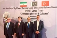 توافق ایران، پاکستان و ترکیه با اکو برای راه اندازی مجدد قطار ترانزیتی کریدور ITI