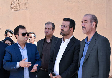 بازدید معاون وزیر راه و شهرسازی از محور تاریخی شهر دامغان