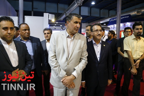 دومین بازدید وزیر راه و شهرسازی از هفتمین نمایشگاه بین‌المللی حمل‌ونقل ریلی
