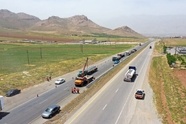 ۲۵ کیلومتر از قطعات ۸ و ۹ کریدور غرب به بهره‌ برداری رسید