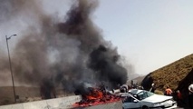 درخواست یک راننده از وزیر راه پس از تصادف هولناک گردنه کولی‌کُش