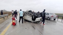 تجهیزات امدادی راننده اتوبوس به داد سرنشینان خودروی شخصی رسید