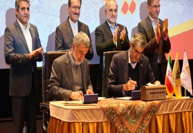 امضای تفاهم‌نامه همکاری موسسه صندوق پس‌انداز کارکنان راه آهن و صندوق کارآفرینی امید
