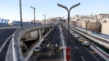 پل های تقاطع بزرگراه های صدر و شهید مدرس مقاوم سازی شد 