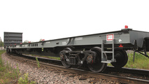 Wagons for heavy containers delivered