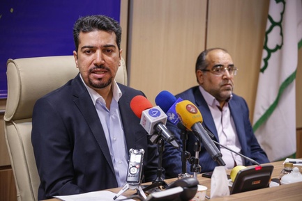 نشست خبری مدیر عامل سازمان مدیریت و نظارت بر تاکسیرانی تهران