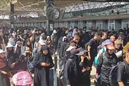 تداوم خدمات حمل و نقل جاده ای در اوج موج بازگشت زائران اربعین؛ جاده ها همگام با زائران