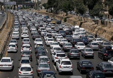 ترافیک صبحگاهی در غرب به شرق بزرگراه‌های پایتخت