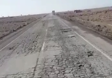 وضعیت وخیم جاده تاتو در ارمنستان و مشکلات رانندگان ایرانی 