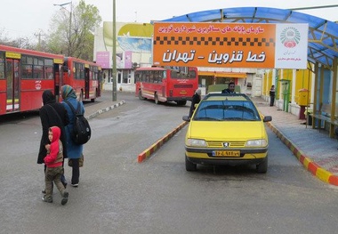 مشکلات شرکت های مسافربری سواری کرایه خط قزوین _ تهران