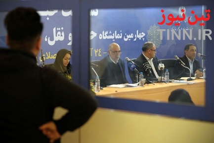 دومین روز نشست خبری چهارمین نمایشگاه حمل و نقل لجستیک و صنایع وابسته