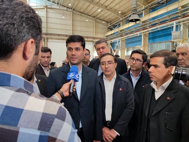 رونمایی از لوکوموتیو مپ ۳۰ در کارخانه مپنالوکوموتیو 