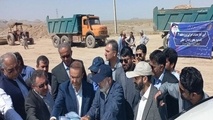 عملیات اجرایی ساخت ۳۳ کیلومتر باند دوم در محور زاهدان خاش 
