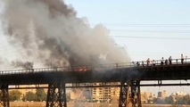 
قدیمی‌ترین پل اهواز چرا آتش گرفت؟
