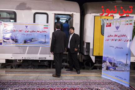 راه‌اندازی اولین قطار مسافری تهران - آنکارا