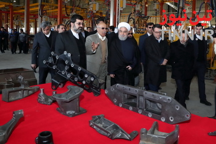 افتتاح خط تولید خودروی تجاری سنگین با نام «چاپار»