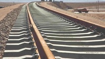 ریزش کوه در مسیر ریلی راه‌ آهن میانه‌-هشترود

