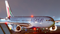 SriLankan Airlines Airbus A330 Bursts Tyre on Landing