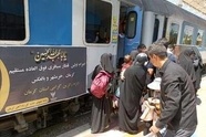 جابجایی ۷۷ هزار و ۵۰۰ زائر اربعین توسط راه‌ آهن جنوب تا پنجم مرداد