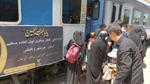 جابجایی ۷۷ هزار و ۵۰۰ زائر اربعین توسط راه‌ آهن جنوب تا پنجم مرداد