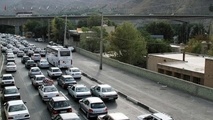 تردد در کندوان و هراز پرحجم و سنگین است