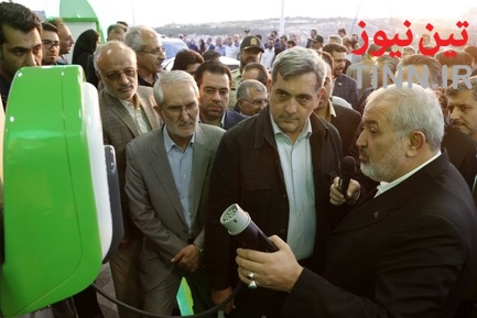 افتتاح نخستین جایگاه شارژ خودروهای برقی کشور