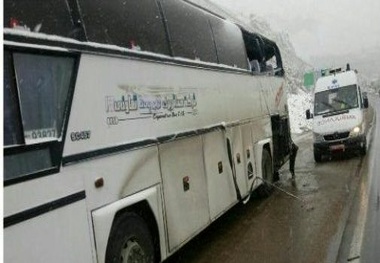 حادثه رانندگی در جاده هراز هفت مصدوم برجا گذاشت