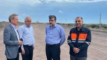 بازدید معاون وزیر و رییس سازمان راهداری و حمل ونقل جاده ای از محورهای استان هرمزگان‌‌