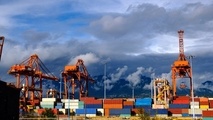 Crane Falls onto Evergreen Containership at Vancouver Terminal