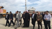 بازدید سخنگوی اصل نود مجلس و عضو کمیسیون عمران مجلس از منطقه ویژه اقتصادی بندر آستارا