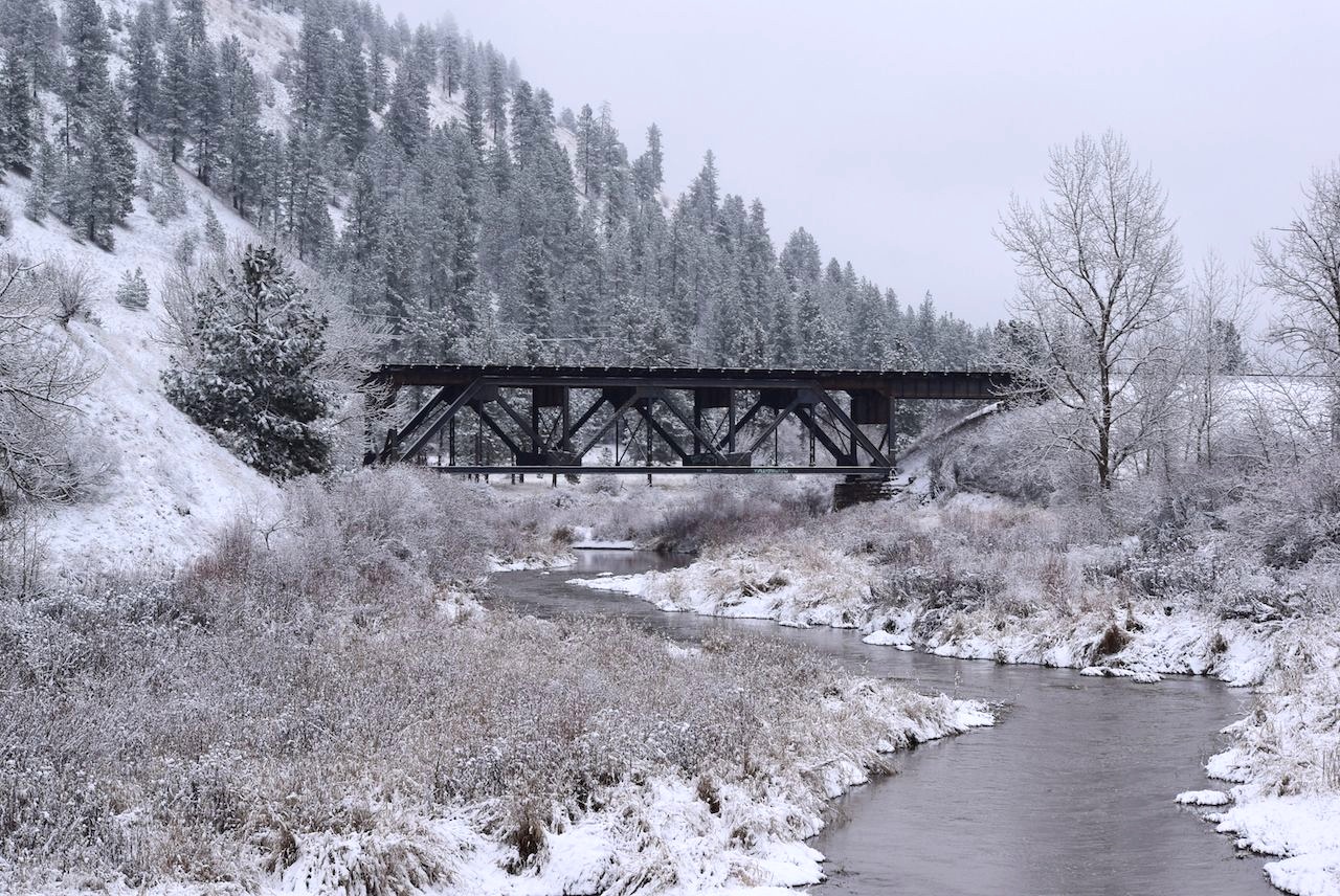 Empire Builder Snow Train/ آمریکا