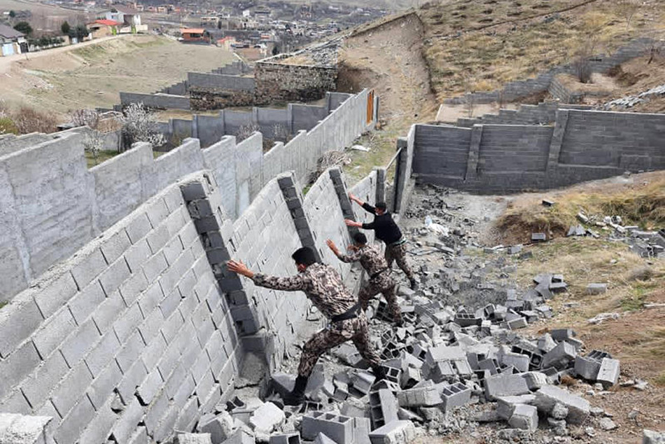 رفع تصرف کامل و پاکسازی پلاک گندک شهرستان دماوند