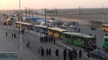 جابجایی بیش از ۵۰۰۰ زائر رضوی با ناوگان حمل و ‌نقل مسافری سیستان و بلوچستان
