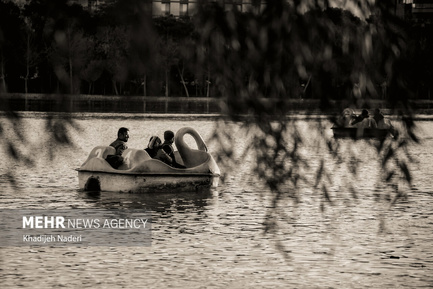 گزارش تصویری زاینده رود در غروب خاطرات (4)