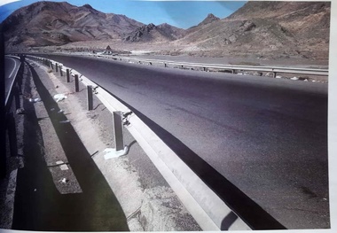 تصاویر محل مرگ دلخراش یک مسافر اتوبوس از پل اتوبان تهران شمال 