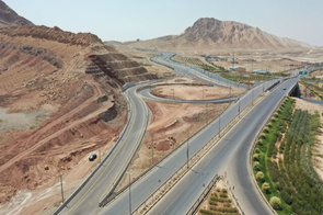 پیشرفت ۸۵ درصدی کریدور بزرگراهی غرب ایران 