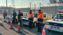 پایش مستمر جاده های خراسان جنوبی در پی هشدار ناپایداری جوی