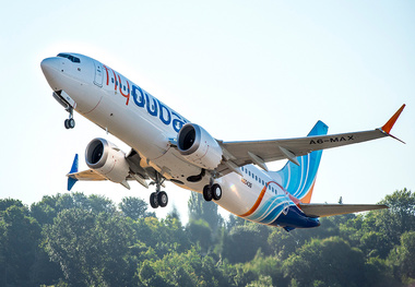 Boeing Delivers First 737 MAX 8 to flydubai