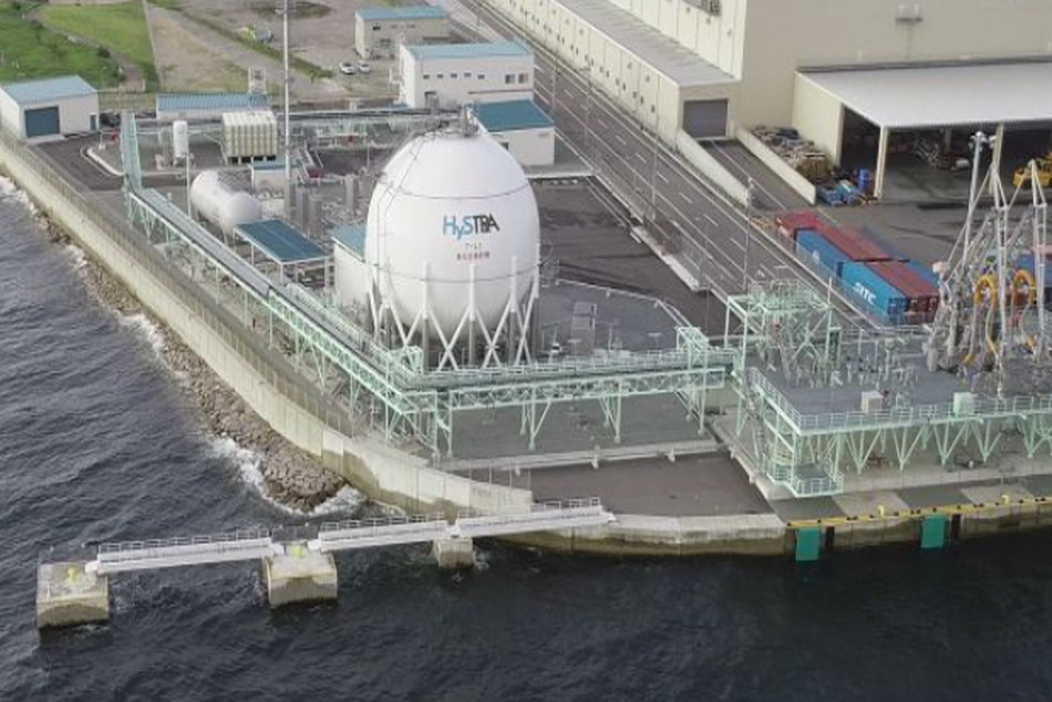 World’s first liquefied hydrogen receiving terminal completed