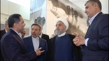 افتتاح «ترمینال سلام» فرودگاه امام  با حضور رئیس‌جمهور