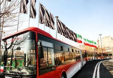 اتوبوس‌های قرمز تهران‌گردی در ایام نوروز