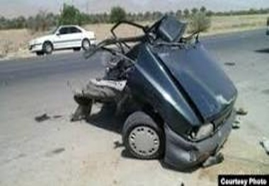 تصادف مرگبار کامیون، مینی‌بوس و پراید در محور دماوند+ فیلم
