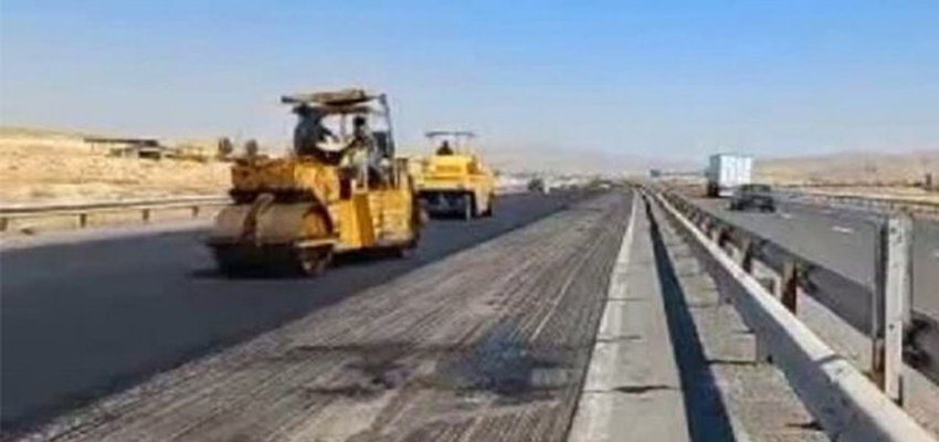 اتمام ترمیم آسفالت آزادراه تبریز به زنجان تا پایان مهر ماه